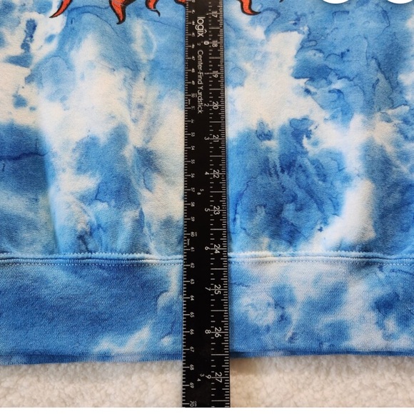 Sublime Sweatshirt Adult Small Blue Tie-Dye Band Tee Memorabilia Mens Unisex - Picture 8 of 9